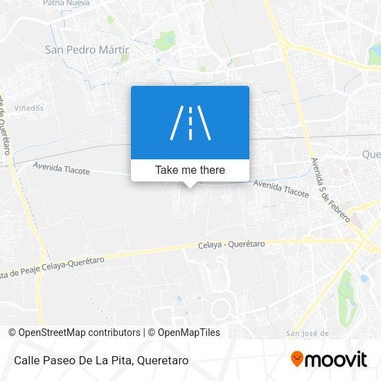 Mapa de Calle Paseo De La Pita