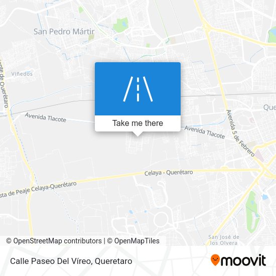 Mapa de Calle Paseo Del Víreo
