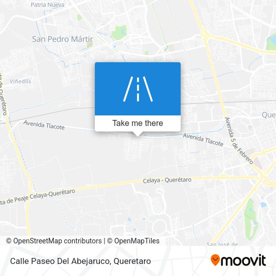 Calle Paseo Del Abejaruco map