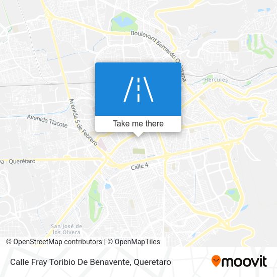 Mapa de Calle Fray Toribio De Benavente