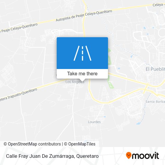 Calle Fray Juan De Zumárraga map