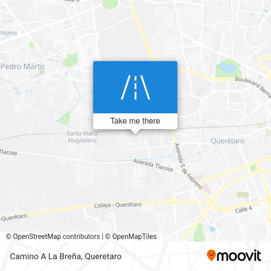 Mapa de Camino A La Breña