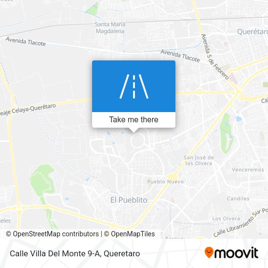 Calle Villa Del Monte 9-A map