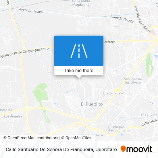 Mapa de Calle Santuario De Señora De Franqueira