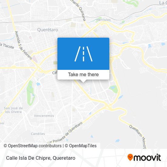 Calle Isla De Chipre map