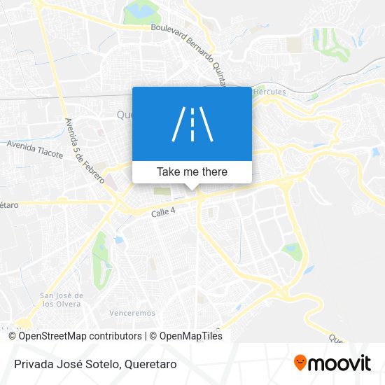 Mapa de Privada José Sotelo