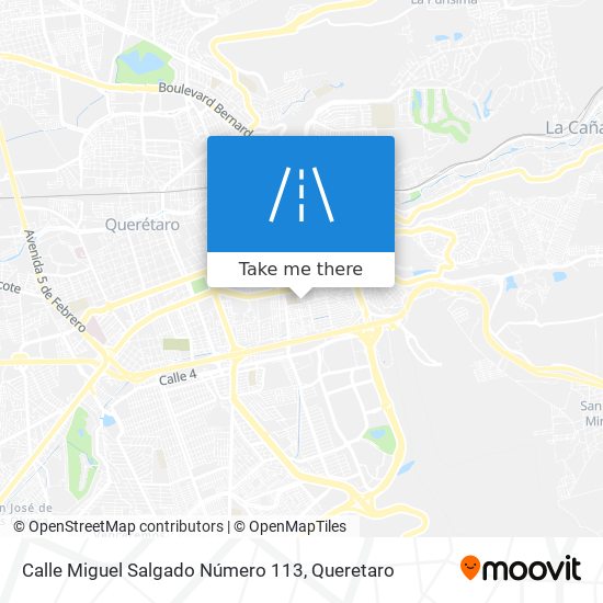 Mapa de Calle Miguel Salgado Número 113