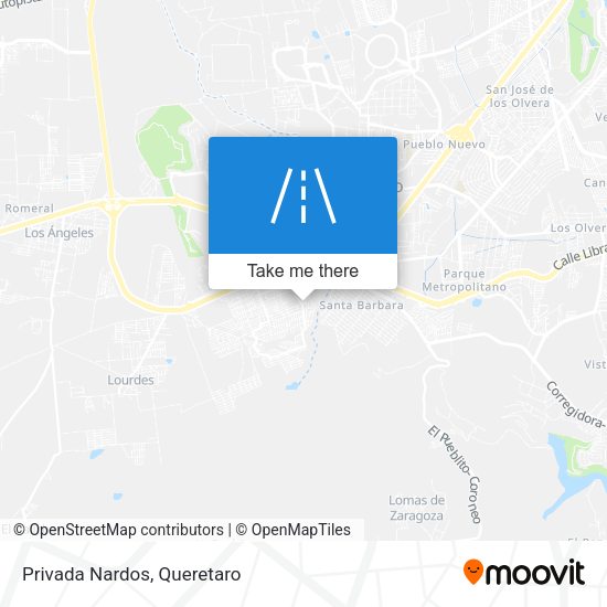 Mapa de Privada Nardos