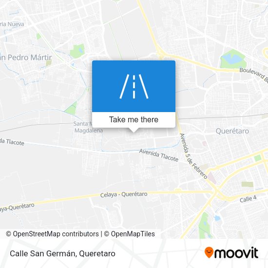 Calle San Germán map