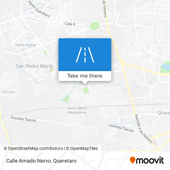 Calle Amado Nervo map
