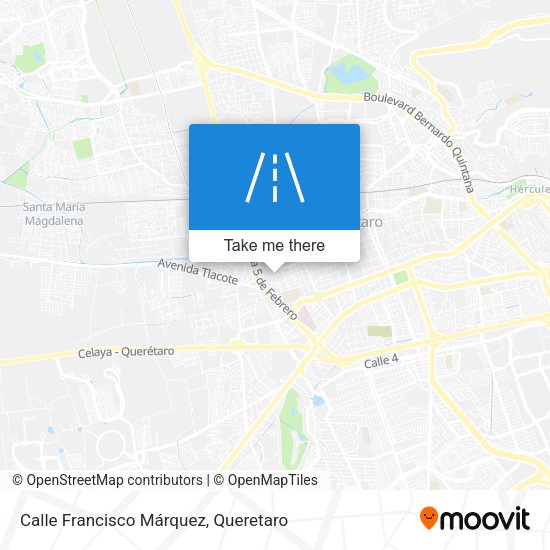Calle Francisco Márquez map