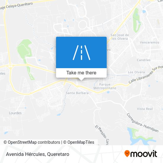 Avenida Hércules map
