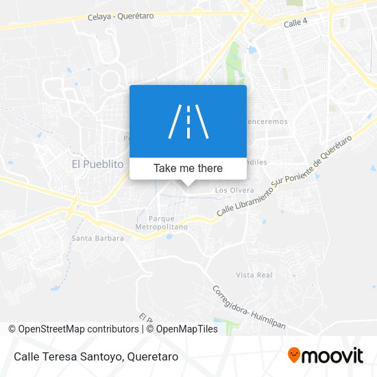 Calle Teresa Santoyo map