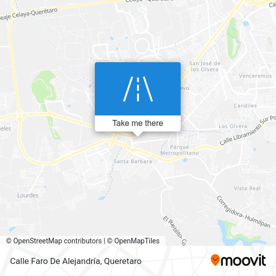 Mapa de Calle Faro De Alejandría