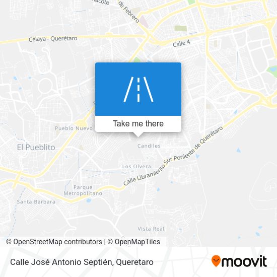 Calle José Antonio Septién map