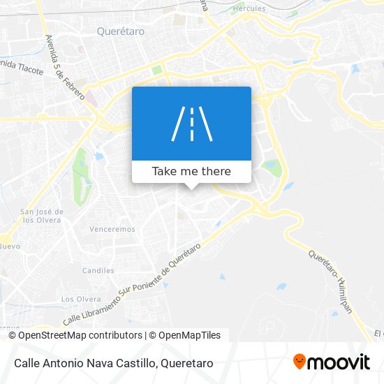 Calle Antonio Nava Castillo map