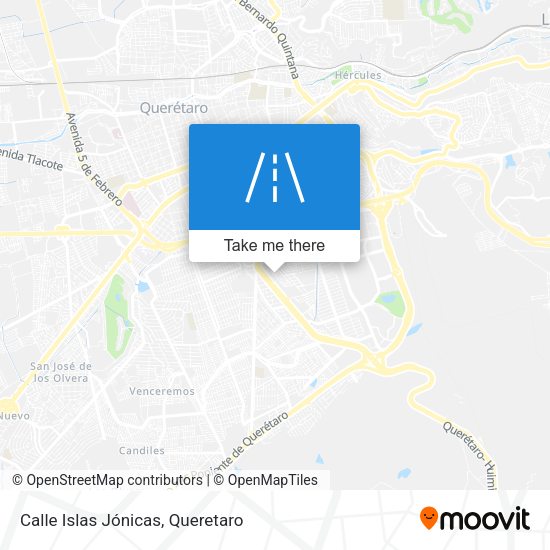 Calle Islas Jónicas map