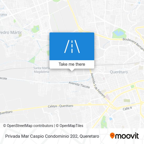 Privada Mar Caspio Condominio 202 map