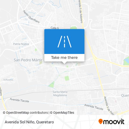 Avenida Sol Niño map