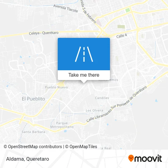 Mapa de Aldama