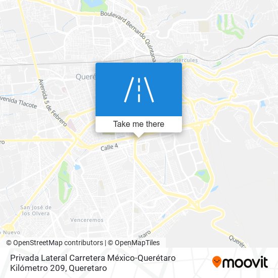 Privada Lateral Carretera México-Querétaro Kilómetro 209 map