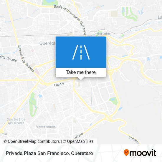 Mapa de Privada Plaza San Francisco