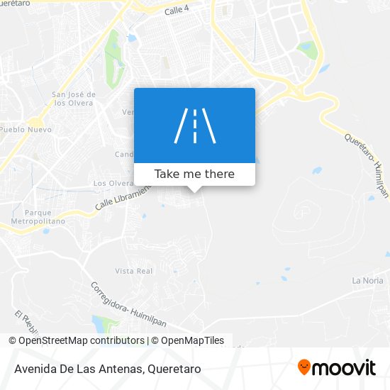 Mapa de Avenida De Las Antenas