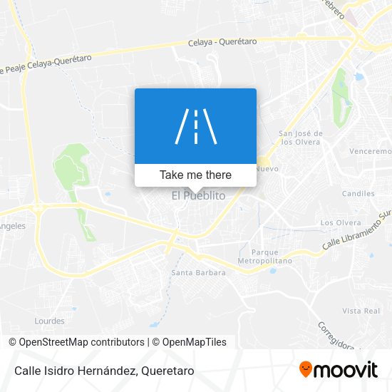 Calle Isidro Hernández map