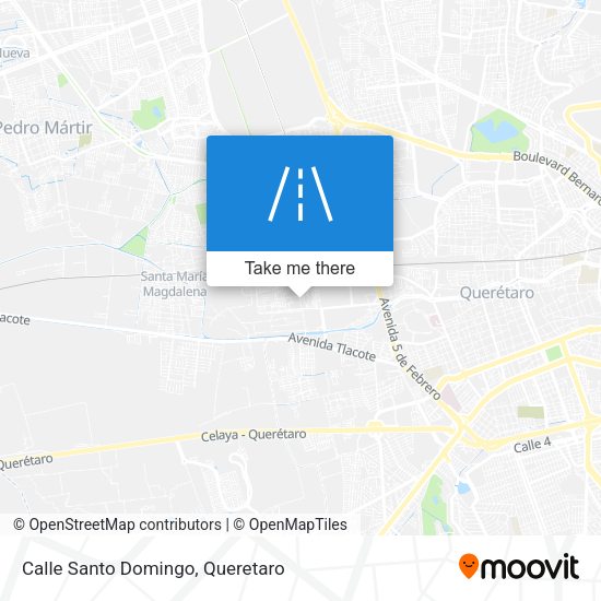 Calle Santo Domingo map