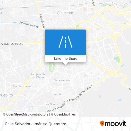 Mapa de Calle Salvador Jiménez