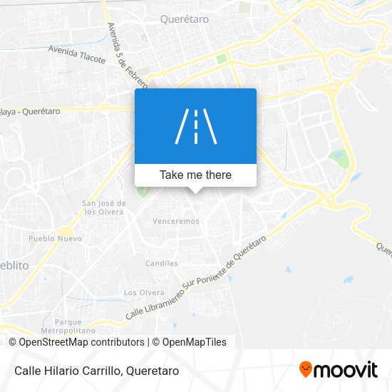 Calle Hilario Carrillo map