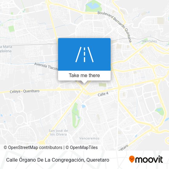 Calle Órgano De La Congregación map