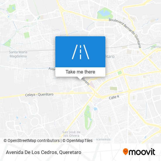Avenida De Los Cedros map