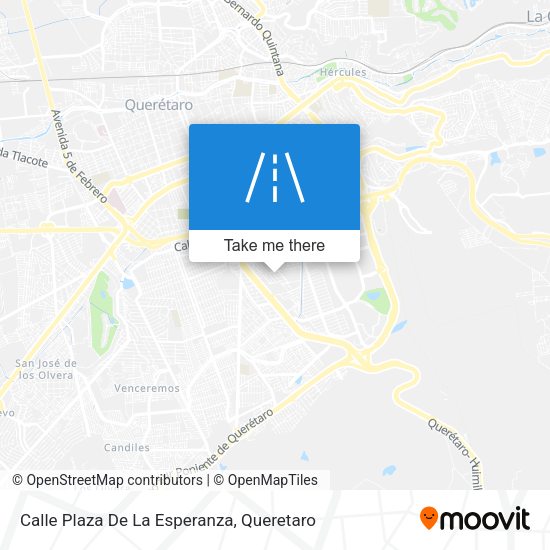 Mapa de Calle Plaza De La Esperanza