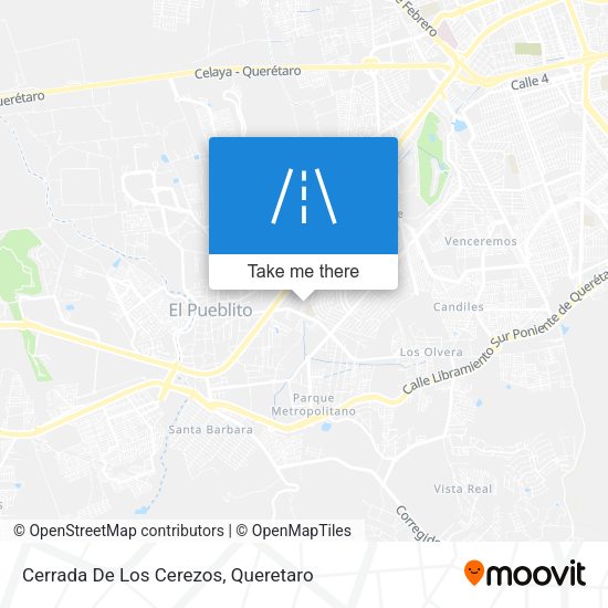 Mapa de Cerrada De Los Cerezos
