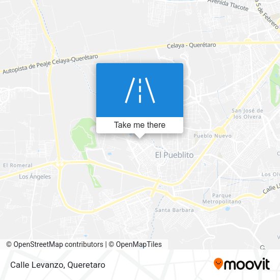 Mapa de Calle Levanzo