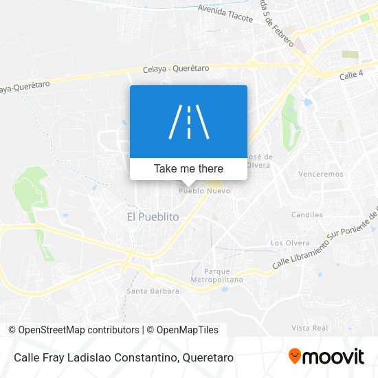 Calle Fray Ladislao Constantino map