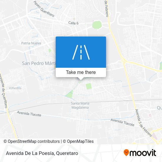 Avenida De La Poesía map