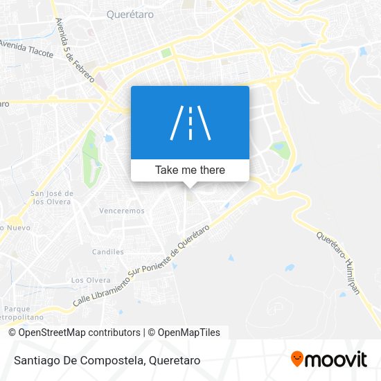 Santiago De Compostela map