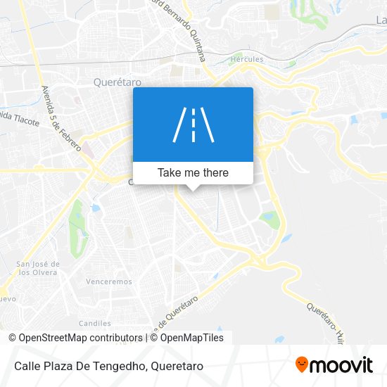 Mapa de Calle Plaza De Tengedho