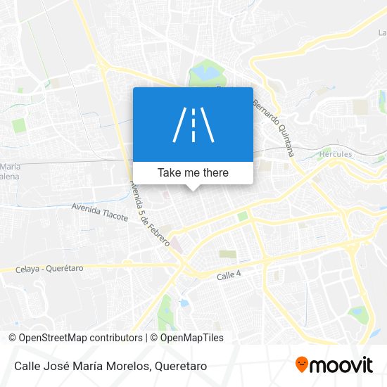 Calle José María Morelos map