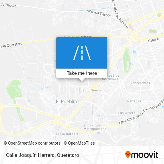 Calle Joaquín Herrera map