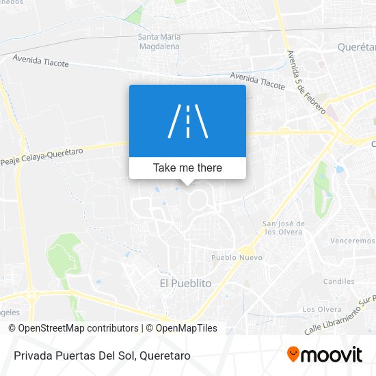 Mapa de Privada Puertas Del Sol