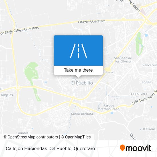 Callejón Haciendas Del Pueblo map