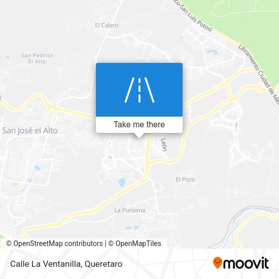 Mapa de Calle La Ventanilla