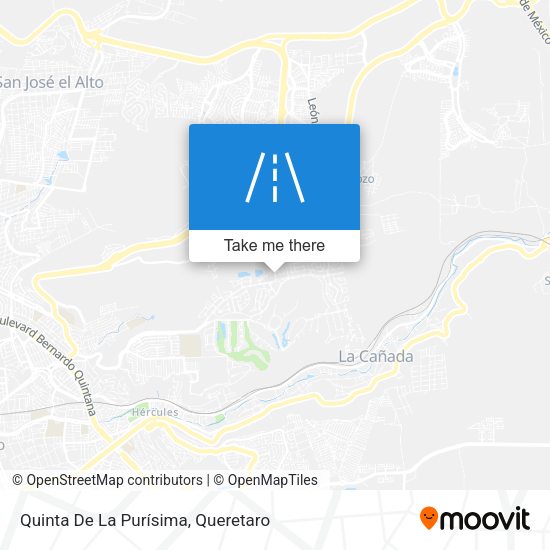 Quinta De La Purísima map