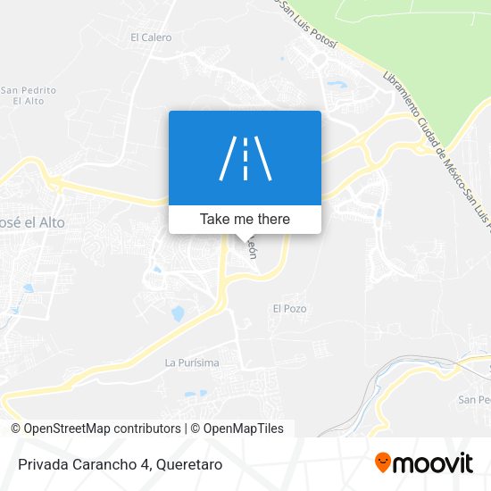Privada Carancho 4 map