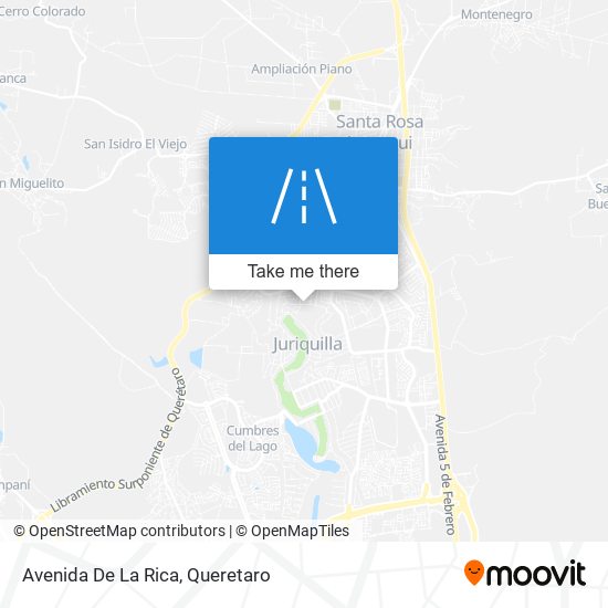 Avenida De La Rica map