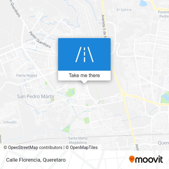 Mapa de Calle Florencia