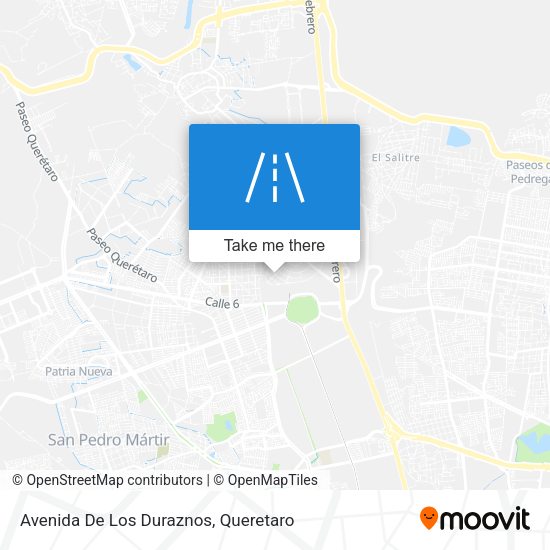 Avenida De Los Duraznos map